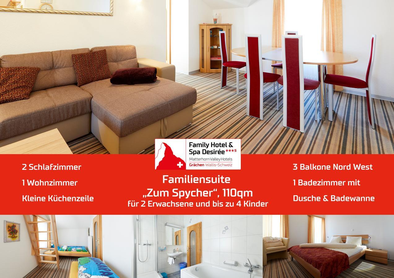 Family Hotel Desiree Grächen Exterior foto