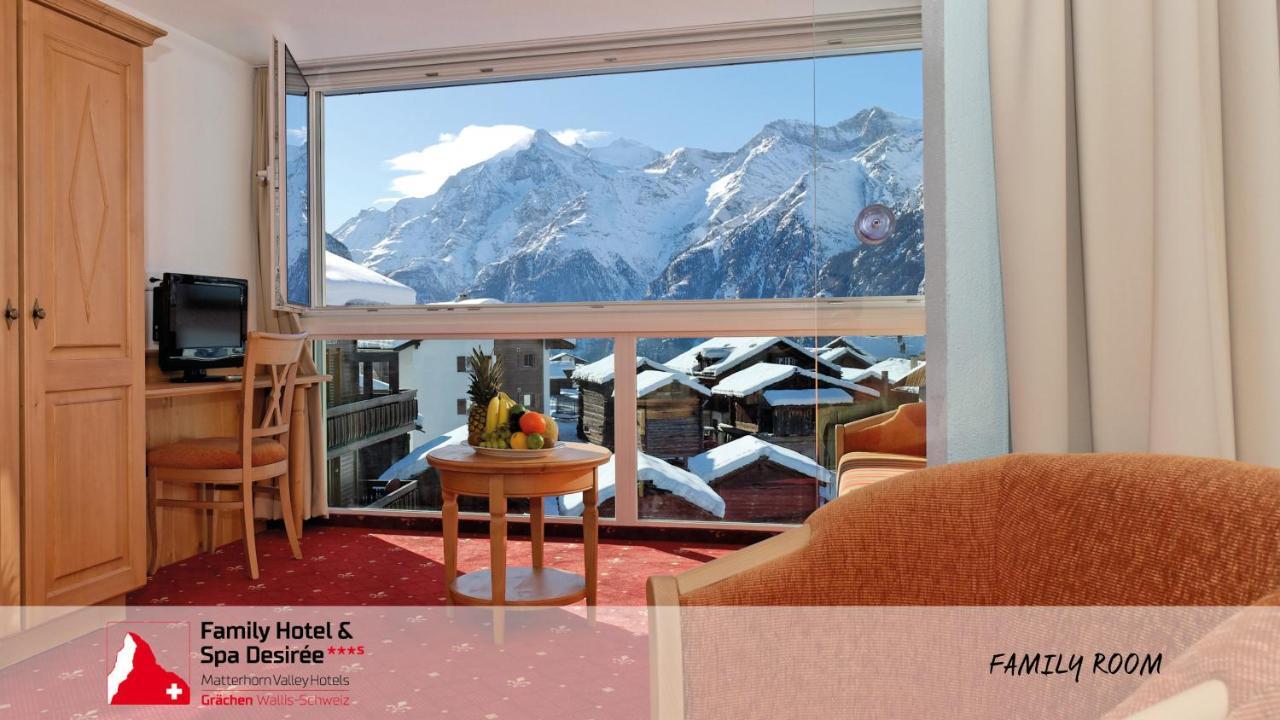 Family Hotel Desiree Grächen Exterior foto
