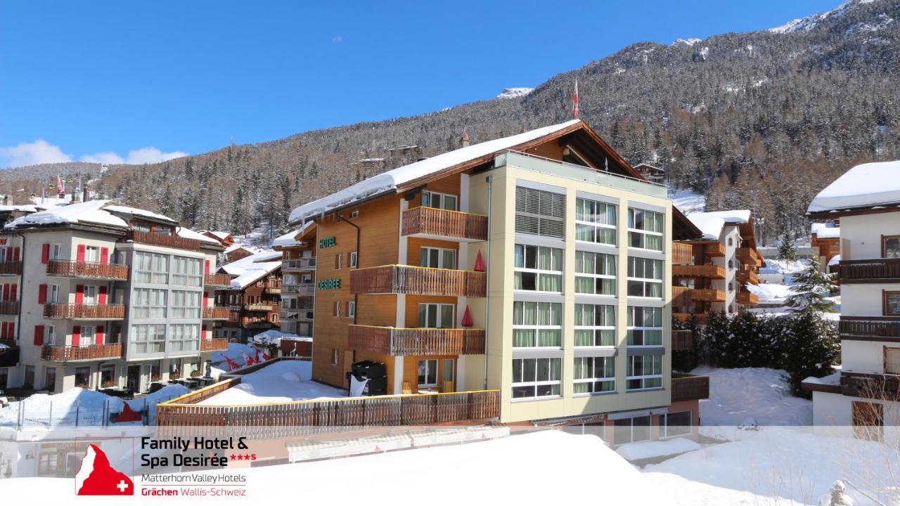 Family Hotel Desiree Grächen Exterior foto