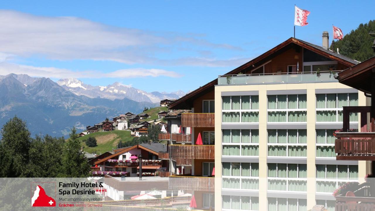 Family Hotel Desiree Grächen Exterior foto
